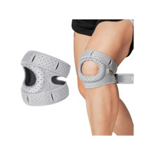 Ortho Patella Knee Braces, Ortho Knee Brace, Adjustable Ortho Patella Knee Braces, for Runners, Tennis, Patella Arthritis (Grey)