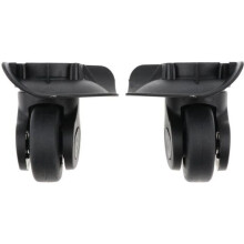 1 Pair of Replacement Wheels for Sloter Swivel Suitcase