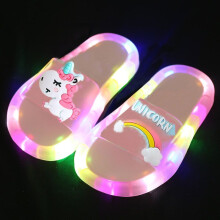 (Pink Unicorn,30/31(175MM))Zapatillas luminosas para niños Poppy Playtime unicornio mediano y pequeño
