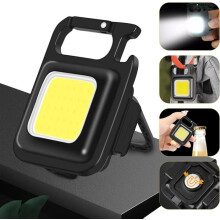 Flashlight - Portable - Rechargeable - 800lm LED - 4 modes - Multicolor
