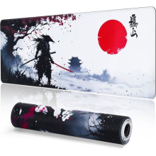 Muismat - OTBACT - Japans - 800x300 mm - Antislip - Gestikte randen