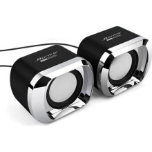 USB 2.0 -johdolliset kannettavat stereokaiuttimet, minikokoiset pöytätietokoneen kaiuttimet kannettaville tietokoneille, PC:lle ja MP3-soittimille