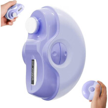 2-in-1 elektrische nagelknipper - Oplaadbaar - Draagbaar - Stil - Veilig voor alle leeftijden