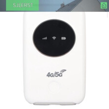 Ontgrendelde 4G LTE wifi-modem, 300 Mbps, draagbare 4G-hotspotrouter, 3200 mAh-batterij, wit, voor zakelijk gebruik