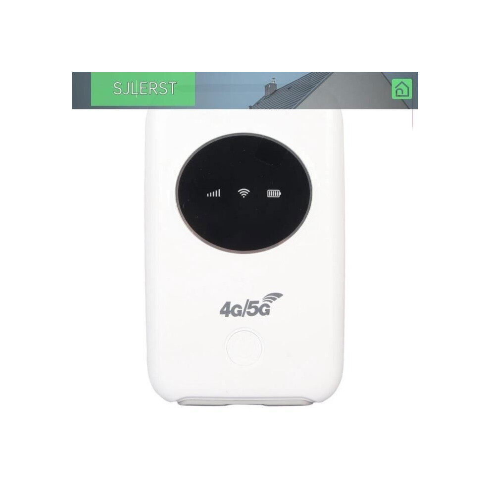 Unlocked 4G Lte Wifi Modem, 300Mbps, Portable 4G Hotspot Router, 3200Mah Battery, For Business White 9149891847828