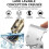 Beard Trimmer - Professional - USB - Metal - 2-3 hour battery life - 1/2/3mm settings 2