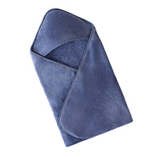 Baby-Badetuch mit Kapuze, Bademantel, Duschdecke,-Marineblau