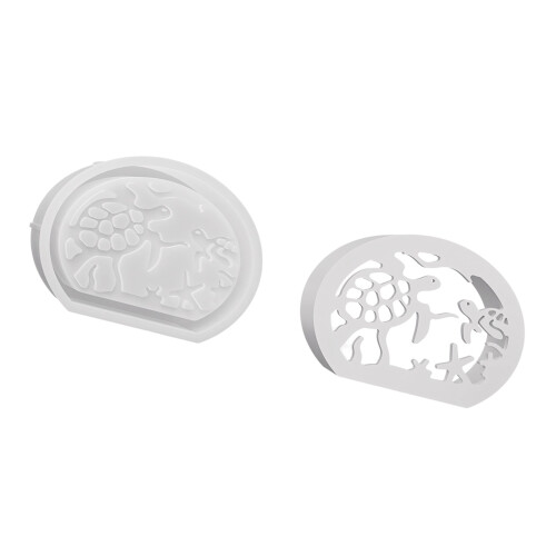 Ocean Theme Silicone Candle Mold Easy-Hollow candlestick 0