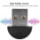 Mini-USB-Mikrofon (schwarz) für PC 1