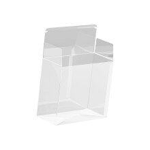 PVC Card Display Case For Collectors Scratch-140x81x126mm