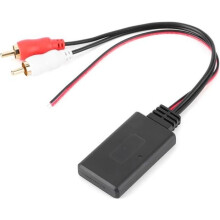 Car AUX Adapter, Universal Wireless Bluetooth Module Adapter, UX 2 Audio Radio Connector, RCA Auxiliary Cable