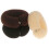 3 hiusrullan setti, musta/beige/ruskea, 4 x 22 cm 2