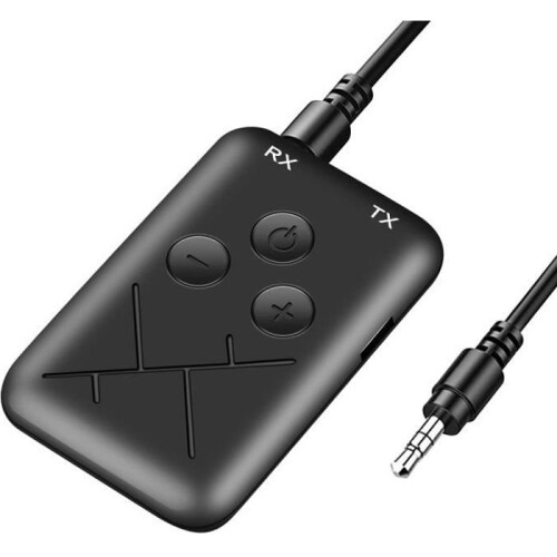 Πομπός/Δέκτης ήχου Bluetooth 4.2 - 2 σε 1 - Μεγάλης εμβέλειας - Επαναφορτιζόμενος - Plug and Play