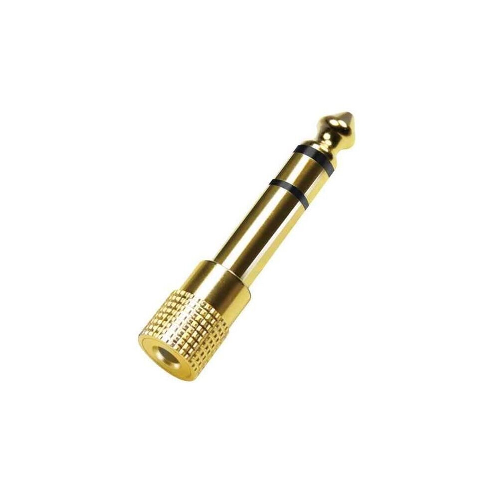 Audio Adapter - Logilink - Ca1213 - 6.35 Mm To 3.5 Mm Jack - Shielded - Plated Gold 9149891848290