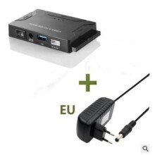 USB 3.0 auf SATA/IDE 5 Gbit/s Adapterkabel für 2,5/3,0" HDD/SSD-Festplatten in Laptops, kompatibel mit USB 2.0/1.1