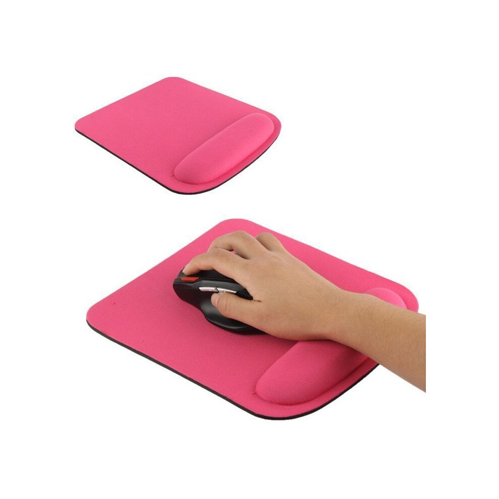 Ergonomic Mouse Pad With Ultra-Thin Wrist Rest For Optimal Comfort - Yonis Pink 9149891850972
