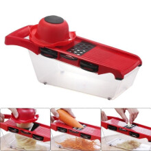 Mandoline snijmachine Handmatige groentesnijder Aardappelsnijder Wortelrasp Julienne uiensnijder Keuken