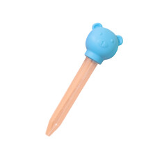 Baby-vloeistofdispenser Zachte siliconen voedingstip-Blauw