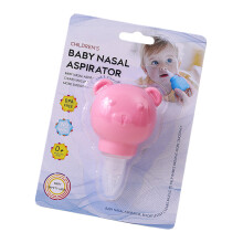 Baby Nasal Congestion Relief Tool Hygienic Detachable-Pink