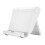 Support pliable et réglable pour tablette et téléphone portable, blanc 1