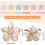 Haarclips - Niet gespecificeerd - Bloem - 6 kleuren - Antislip - Haaraccessoires 4