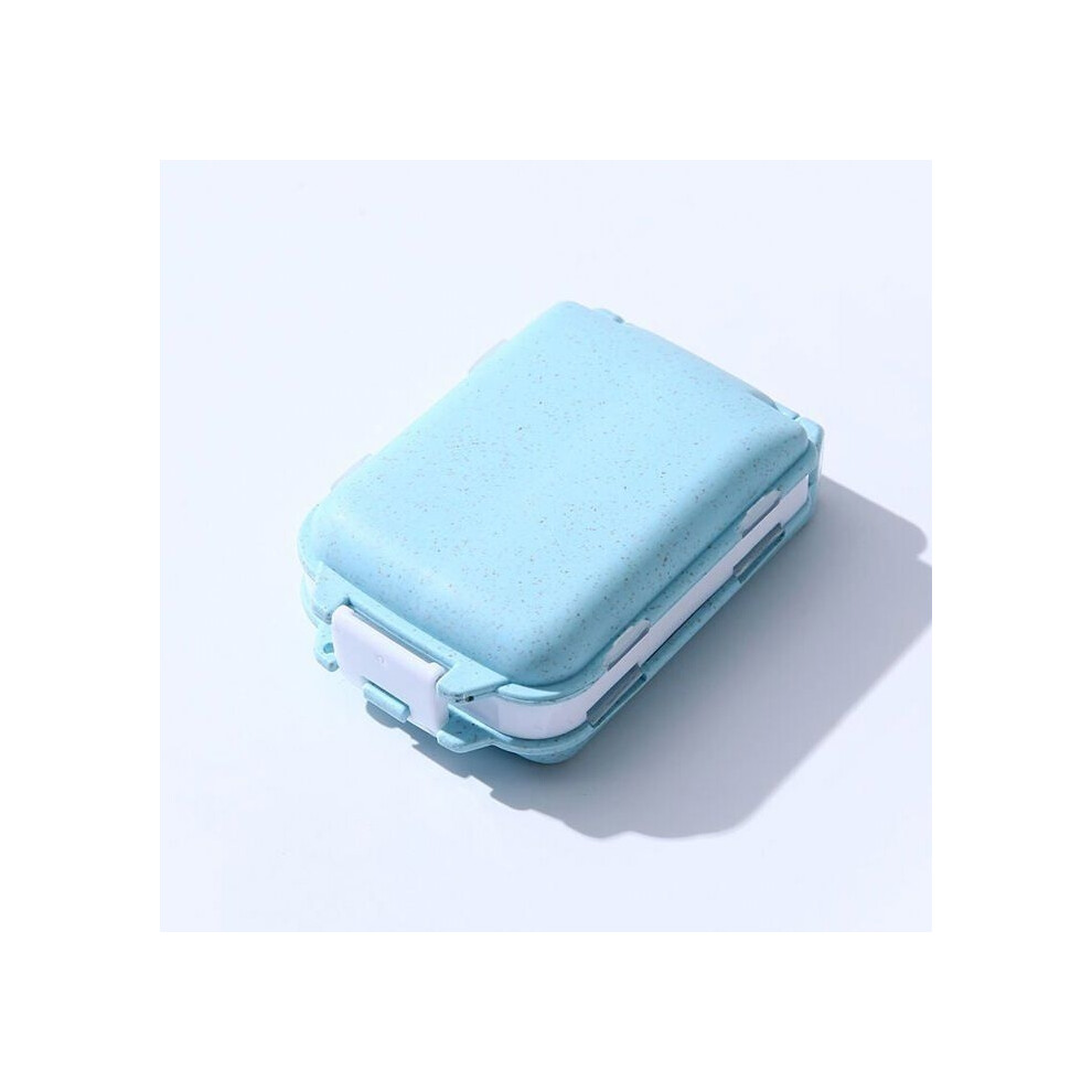 Aihontai Portable Pill Organizer, 7-Day Daily Pill Organizer, Pill Organizer With 10 Compartments, Pill Organizer For Vitamins, Supplements