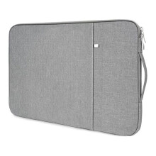 Laptophoes voor 15,6-inch laptops - Grijs - Waterdicht - Schokbestendig - Krasbestendig - Spatwaterdicht
