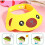 Baby Shower Cap - 2pcs - Shower Cap - Bath Protection - Adjustable - Animal Patterns 4