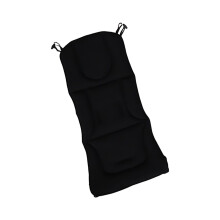 Doublure de siège pour poussette, automne et hiver, coussin-Noir