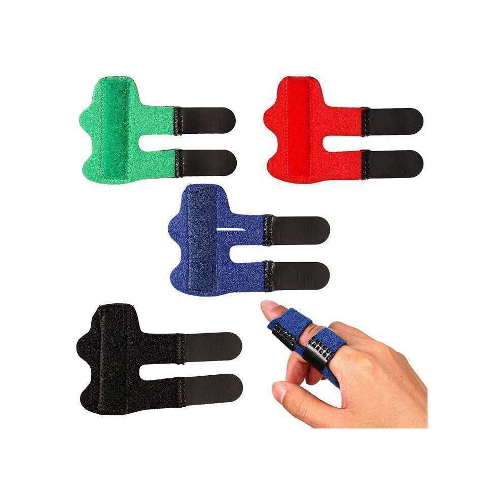 Aihontai 8-Piece Finger Splint Orthotics For Extension, Arthritis, Mallet, Adjustable Finger Orthosis, Protective Sleeves, Orthosis