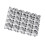 Accessoires de cuisson en forme de cœur Floral,-Squelette 1