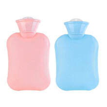 Set van 2 warmwaterkruiken, 500 ml, voor extra warmte en comfort, ideaal voor warme dagen.