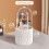 360 Makeup Brush Storage with Lid, Makeup Organizer Box, Cosmetic Display Case 4