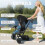 6 in 1 Foldable Kids Trike for Ages 1-5, Black 5