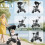 6 in 1 Foldable Kids Trike for Ages 1-5, Black 3