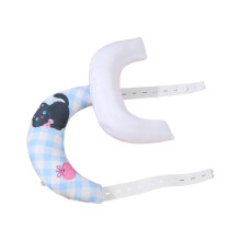 Infant Pillow Crescents Shaped Neck Support Breathable Pillow-B