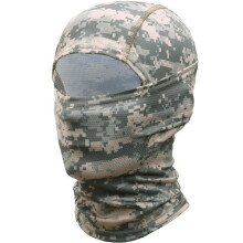 Kleur 42 Heren Tactische Camouflage Balaclava, Volledig Gezichtsmasker, Hoofdbedekking, Jagen, Fietsen, Airsoft, Paintball