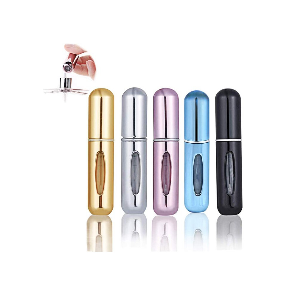 Aihontai Perfume Atomizer - 5Ml - Refillable - Waterproof - Practical And Portable