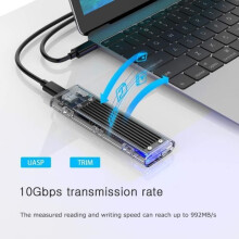 ORICO externe behuizing voor M.2 NVMe SSD - Ultrasnelle USB 3.1 Type C