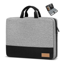 Laptophoes, TSA-goedgekeurde waterdichte laptoptas voor 17-17,3 inch laptops met 4 beschermingslagen.