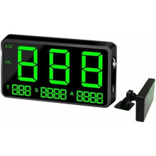 Auto Head-Up Display (HUD), C80P digitale GPS-snelheidsmeter met snelheidswaarschuwing in MPH/KMH en rijalarm