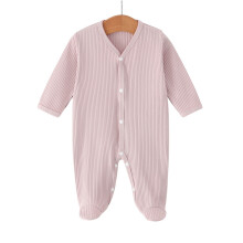 Newborn Footed Suit Comfort Fabric Machine Washable-lavender