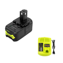 (1xBattery& 1xCharger) 8.0Ah P108 18Volt Replacement Battery Compatible for Ryobi 18V Lithium-Ion Battery P109 P107 P105 P104 P103 P102 P190