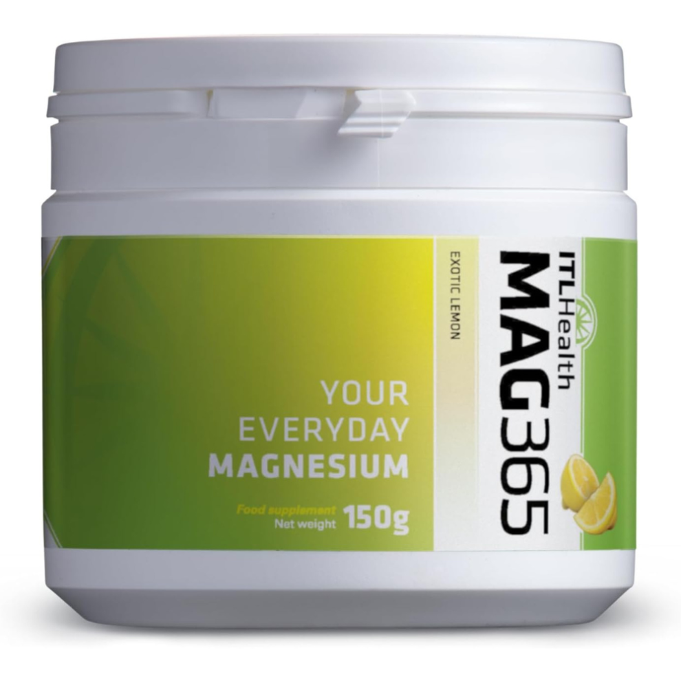 Mag365 Magnesium Citrate Powder, Exotic Lemon - 150G