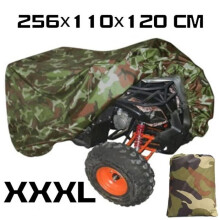 Voertuighoes - Voertuighoes, XXXL - Universele waterdichte camouflagehoes 190T voor motorfiets, quad, ATV, voertuig