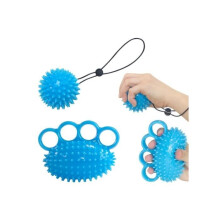 Set van 2 handrevalidatieballen, antistressballen, trainingsballen, oefenballen, handversterkende ballen