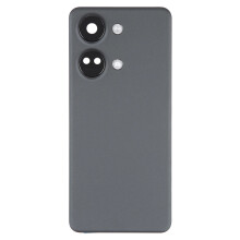 Battery Back Cover with Camera Lens Cover for Nord 3-Black