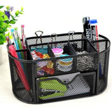 Aibecy multifunctionele opbergorganizer met 9 vakken, bureau-organizer, pennenhouder, opbergdoos voor schrijfwaren