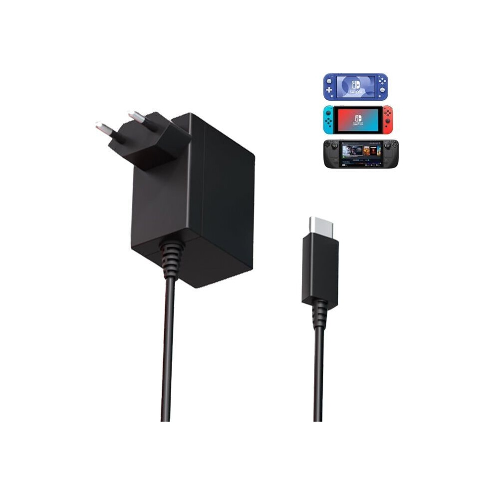 Switch Charger, 39W Fast Charger For Nintendo Switch Compatible With Switch/Switch Oled/Switch Lite/Switch Dock 9149891870512