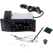 4-bands equalizer, piëzo-element, EQ-7545R, voorversterker/tuner voor akoestische gitaar.